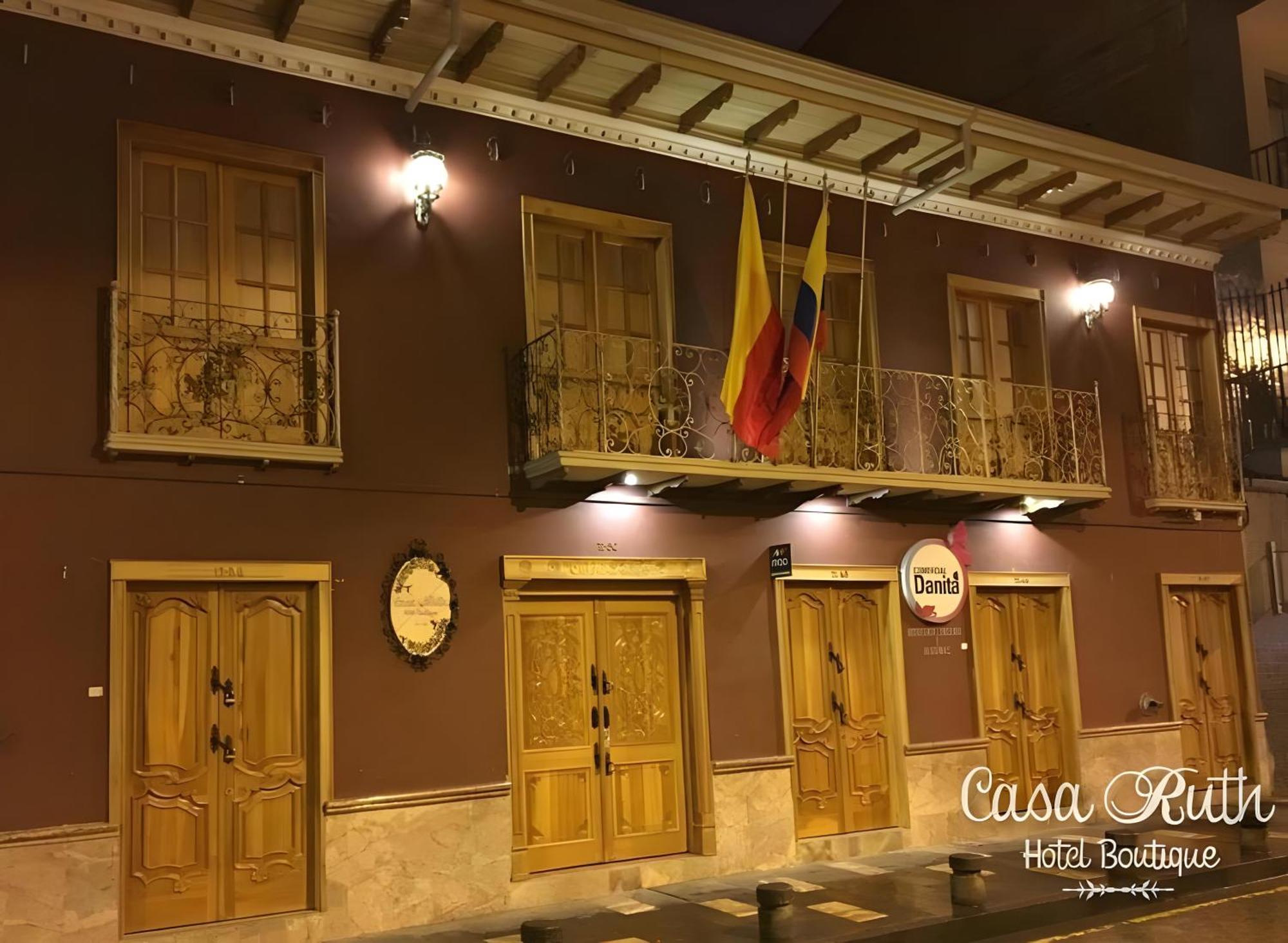 Hotel Boutique Casa Ruth En Cuenca Buitenkant foto